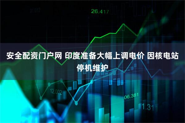 安全配资门户网 印度准备大幅上调电价 因核电站停机维护